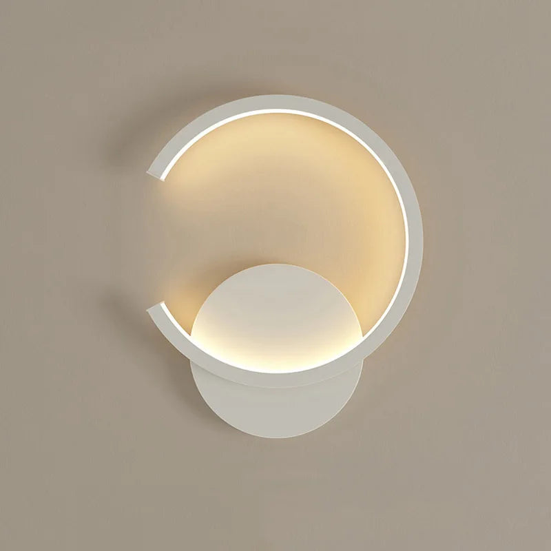 ديكوربايتس™ مصباح حائط LED من الألومنيوم بقوة 10 وات بتصميم عصري بسيط لغرفة النوم وغرفة المعيشة والسلالم والمنزل