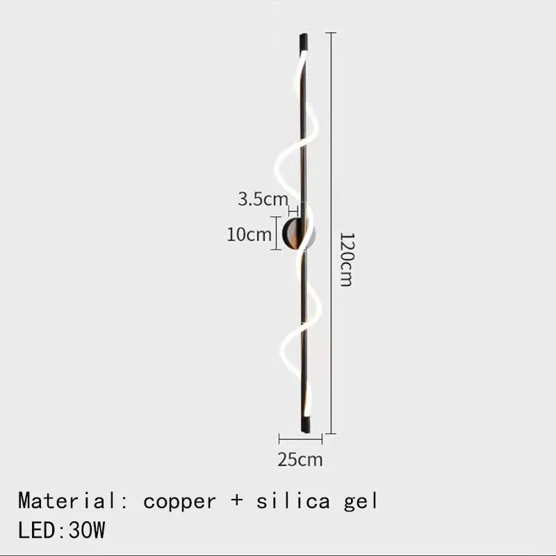 DecorBites™ Dimming Wall Lights in Gold, Black, or Copper for Living Room and Bedroom