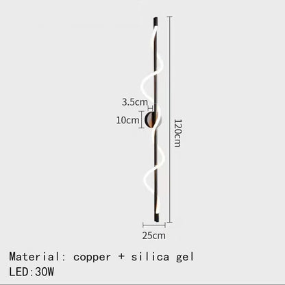 DecorBites™ Dimming Wall Lights in Gold, Black, or Copper for Living Room and Bedroom