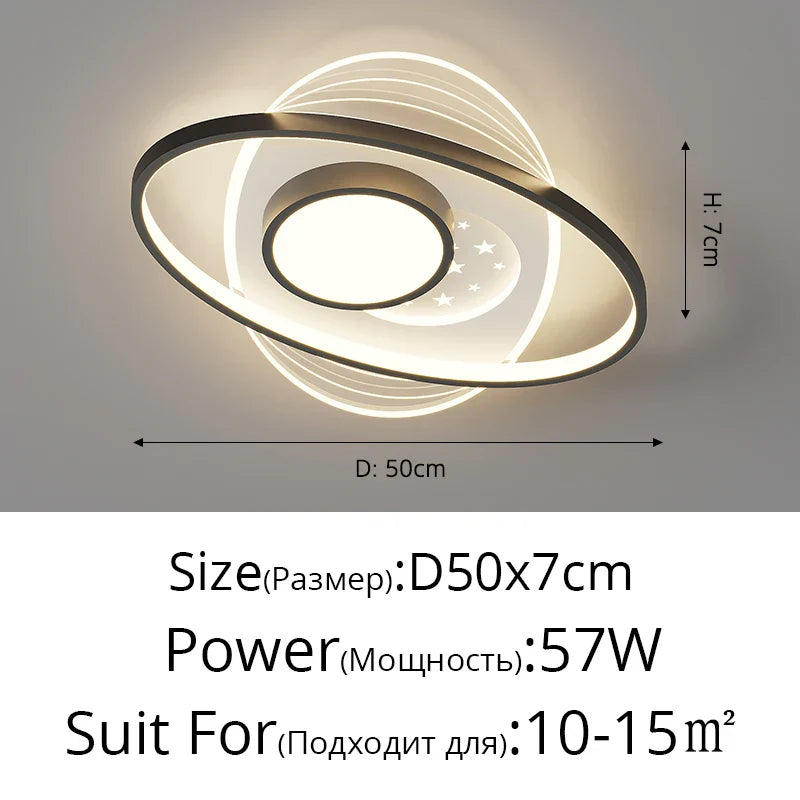 Decorbites™ Lámpara de Araña LED: Iluminación Moderna para Sala de Estar, Dormitorio, Comedor y Cocina