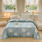 Decobites Dinosaur Patterns Snowflake Velvet Blanket in Various Sizes for Home/Office