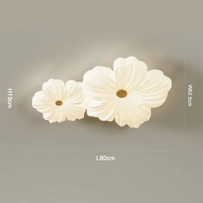 Lámpara de techo DecorBites™ Cream Wind con protección ocular para sala de estar y dormitorio