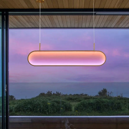 DecorBites™ LED Sunset Chandelier: Remote Control Color Atmosphere Lighting Fixtures