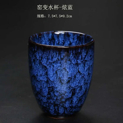 DecorBites™ Ceramic Kung Fu Tea Cups Set - Japanese Porcelain Drinkware