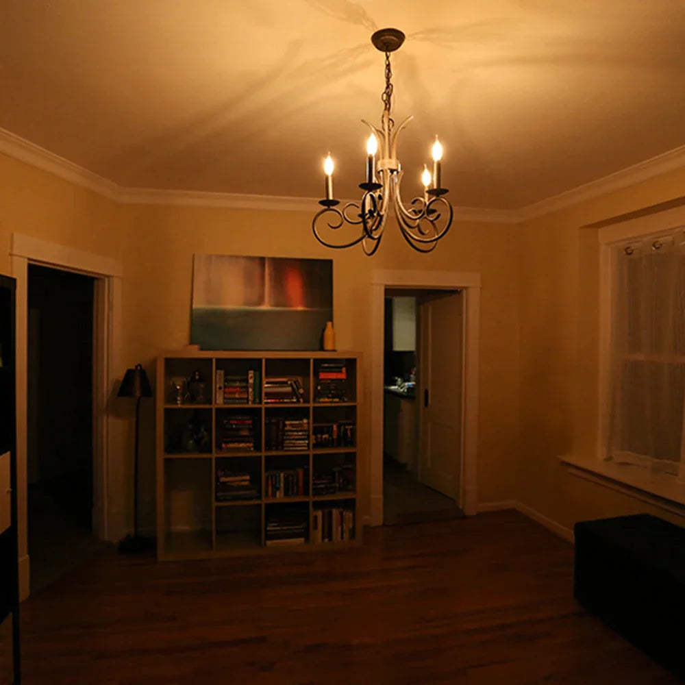 DecorBites™ Dimmable LED Filament Candelabra Bulb for Pendant Lamp - 2700K