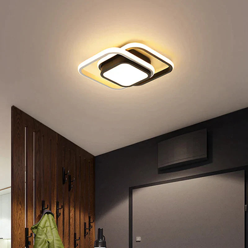 Decorbites™ Lámpara de Techo LED Moderna de Araña para Dormitorio, Decoración Interior, Iluminación de Montaje Superficial