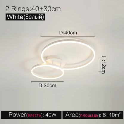 DecorBites™ Ceiling Lamp Set for Bedroom, Study & Modern Atmosphere