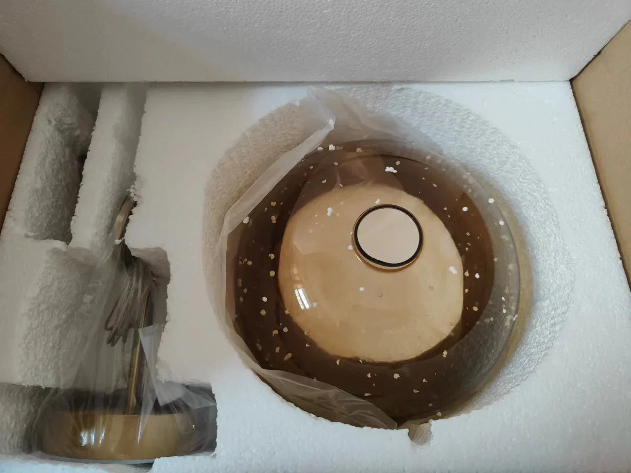 DecorBites™ Bucket Glass Pendant Lamp LED Modern Hanging Lights for Dining Room Kitchen Home Décor