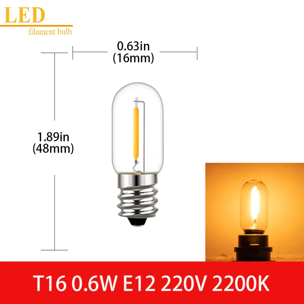 Clear Glass Vintage Bulb