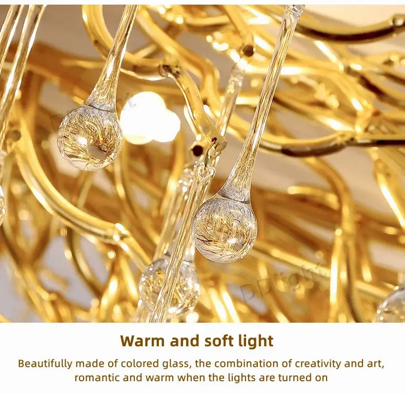 DecorBites™ Luxury Crystal Chandelier for Home Decor