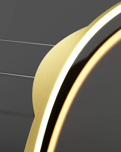 مصباح معلق LED من DecorBites™ - إضاءة بسيطة معلقة لغرفة الطعام وديكور المنزل