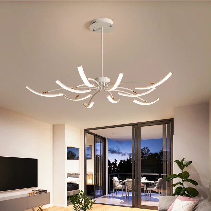 DecorBites™ LED Chandeliers for Modern Living Room Bedroom Study Kitchen Lighting
