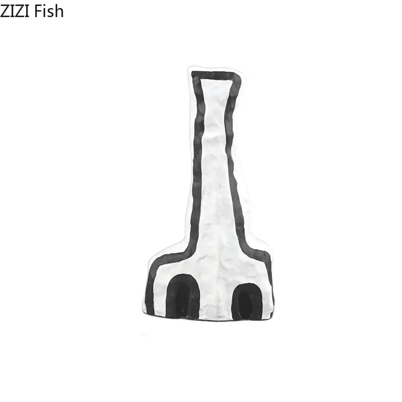 DecorBites™ Abstract Vase: Modern Design, Desk Decoration, Room Aesthetic Decor