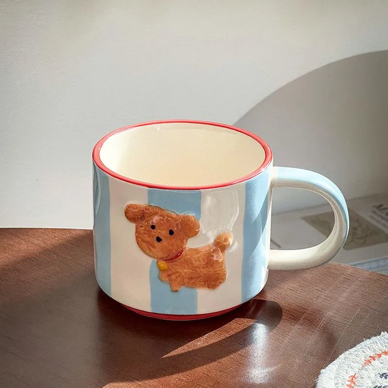 Ceramic Kawaii Drinkware Set