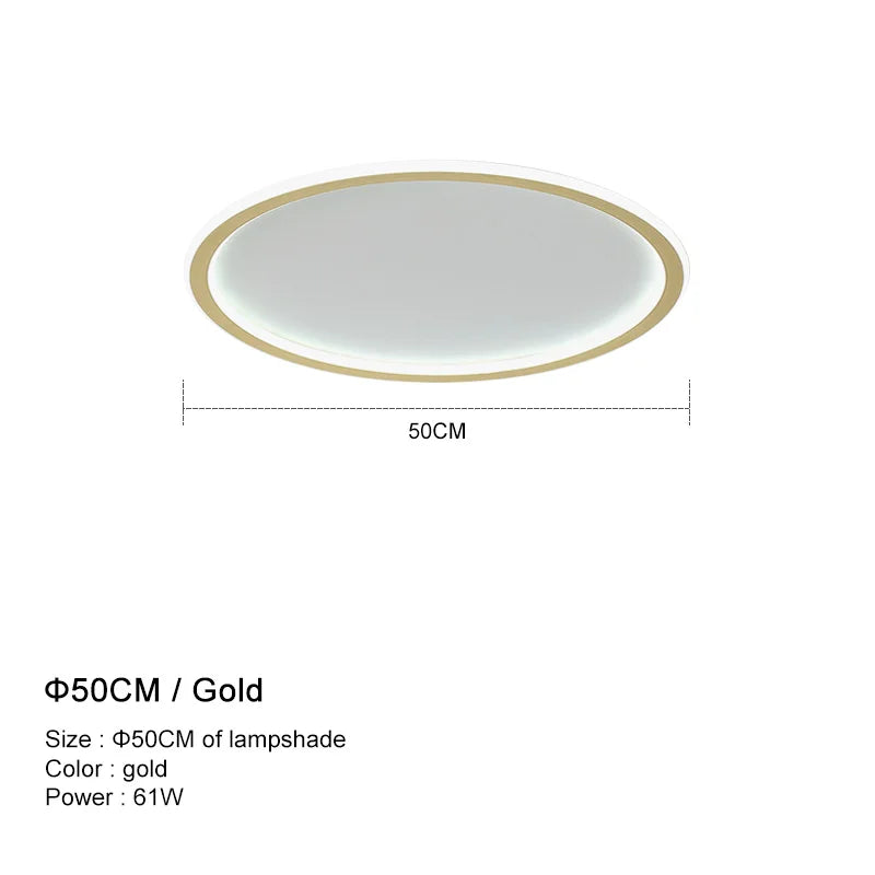 DecorBites™ Dimmable LED Ceiling Light for Modern Nordic Living Room and Bedroom