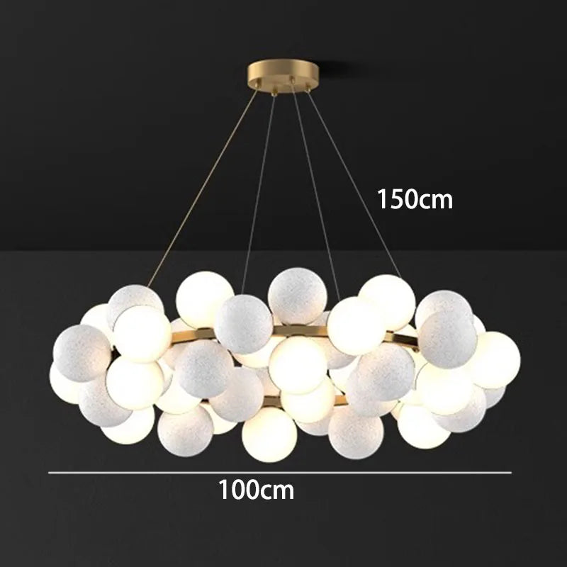 Lámparas de araña colgantes LED Decorbites™ para la decoración moderna del hogar, iluminación interior para sala de estar y comedor