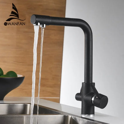 DecorBites™ Kitchen Faucet Mixer Tap with 360 Rotation and Water Purification