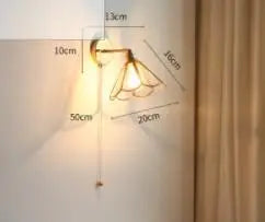 DecorBites™ LED Wall Lamp 4W Beside Home Lighting with Knob Switch
