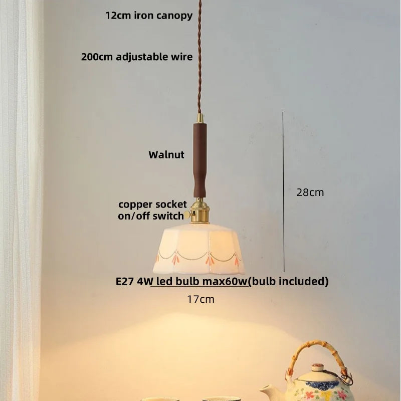 Decorbites™ Grüne Glas-LED-Hängeleuchten für Küche und Bar, nordisch-modern