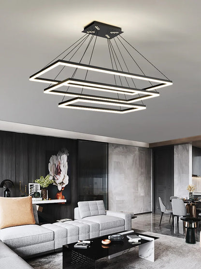 DecorBites™ LED Acrylic Pendant Lights Modern Hanging Lamp for Dining Room Kitchen Loft Decor