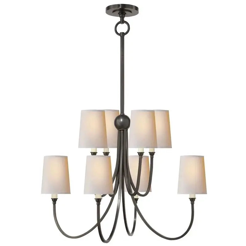 DecorBites™ Double Layered Minimalist Wrought Iron Pendant Light