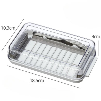 DecorBites™ Butter Slicer Cutter Box with Lid - Food Grade Kitchen Accessory