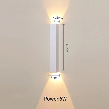 DecorBites™ LED Wall Lamp: Lone Line Up and Down Light for TV Background or Bedroom