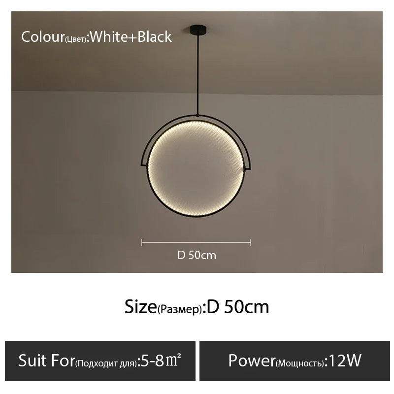 DecorBites™ Italian Style LED Pendant Light for Modern Living Room, Restaurant, and Bar Counter