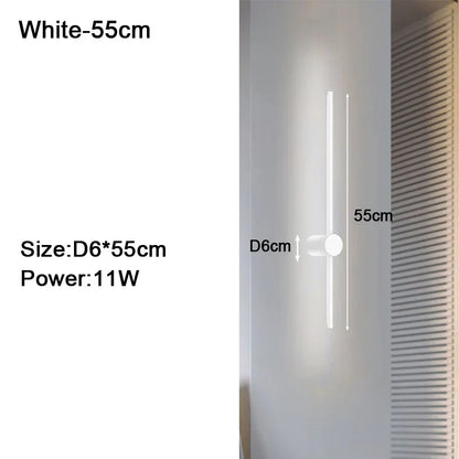 DecorBites™ Dimmable LED Wall Lights 360° Rotatable Indoor Wall Sconce