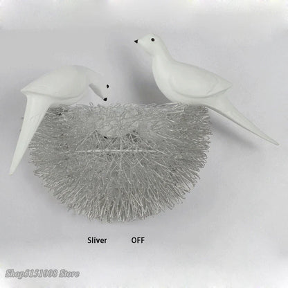 DecorBites™ Gold Bird Nest LED Wall Lamp Modern Home Decoration Wall Sconce