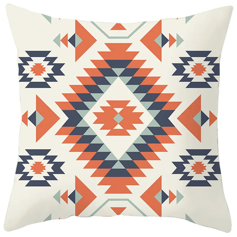 Decorbites™ Ethnisch-böhmisches Geometrisches Kissenbezug für farbenfrohe Homestay-Dekoration