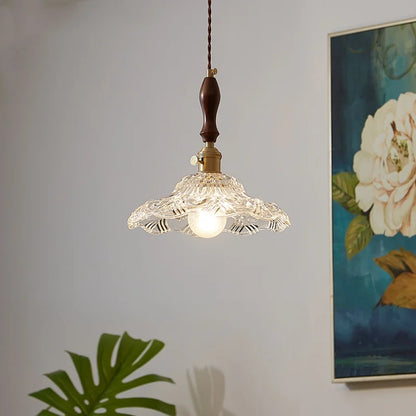 DecorBites™ LED Pendant Lamp Elegant Copper Glass Modern Style Hanging Light Fixtures