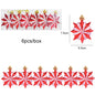 6pcs Christmas Lollipop Candy Cane Pendant Xmas Tree Hanging Ball Ornaments Christmas Decorations for Home 2024 New Year Gift