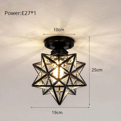 Lámpara de araña LED nórdica de cristal DecorBites™ para iluminación interior moderna