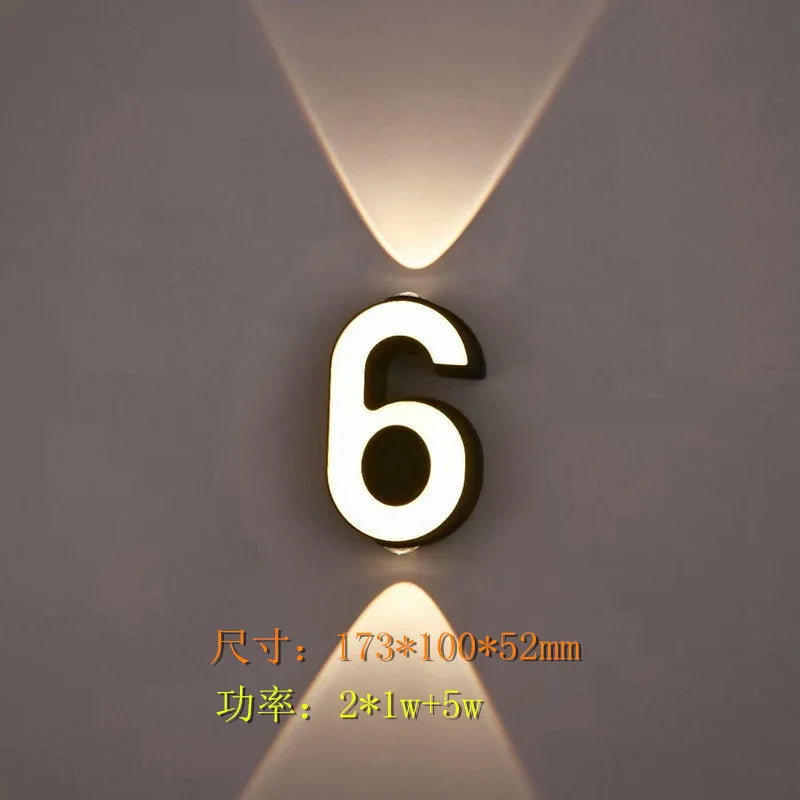 Luces LED con logotipo DecorBites™ | Proyección digital para terraza exterior