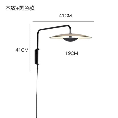 DecorBites™ Iron Art Swing Arm Wall Lamp Home Decor Adjustable Sconce