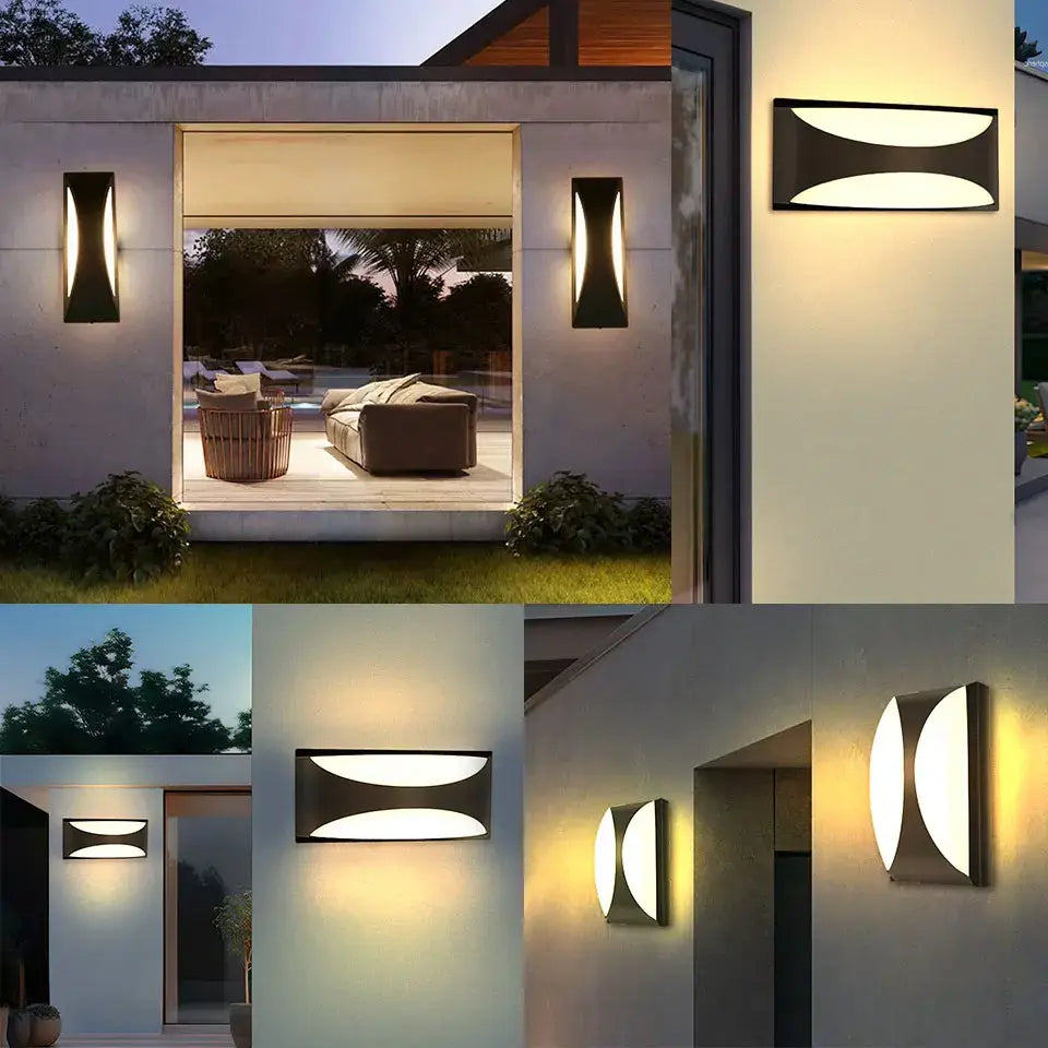 Decorbites™ Sensor de Movimiento Lámpara de Pared Exterior - Moderna Impermeable