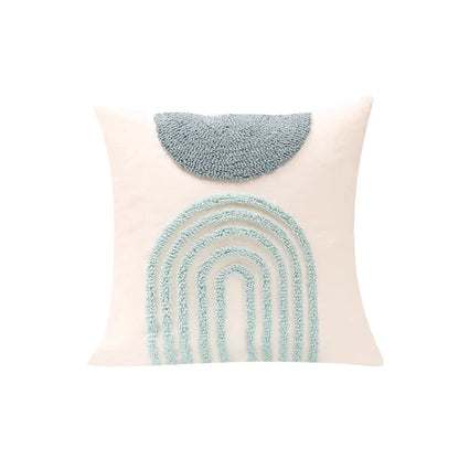 غطاء وسادة هندسي من DecorBites™ بتصميم ماسي منسوج 45×45 سم/30×50 سم مربع لغرفة المعيشة