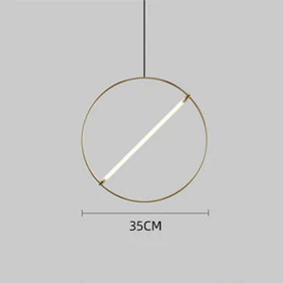 DecorBites™ LED Metal Pendant Light for Dining Room & Bedroom