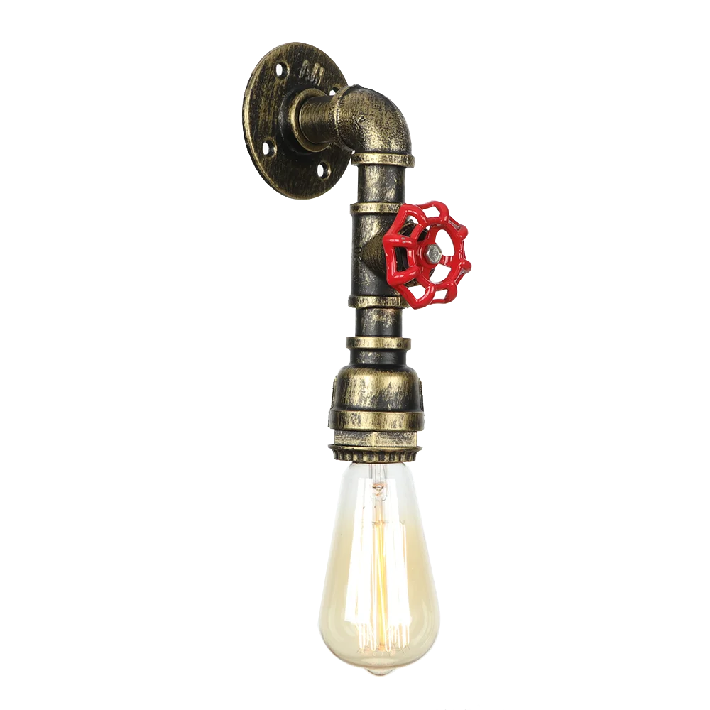 Decorbites™ Industrielle Eisen-Wandlampe Vintage-Loft-Licht E27 LED-Wandlampen