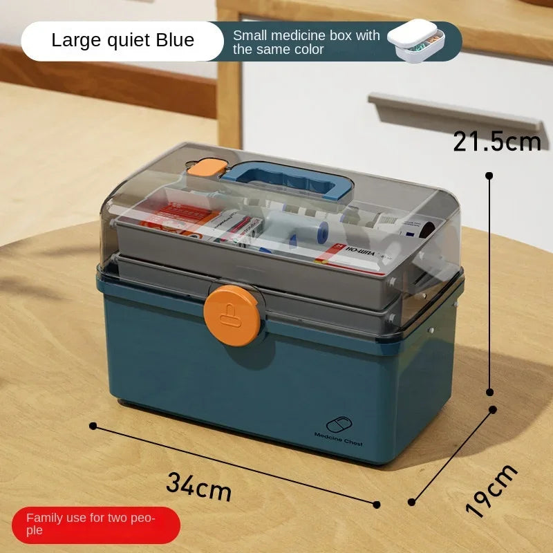 DecorBites™ Large Capacity Medicine Organizer