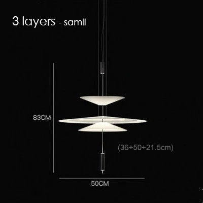 DecorBites™ Flying Saucer Pendant Light for Dining Table and Bar, Modern Minimalist Creative Design