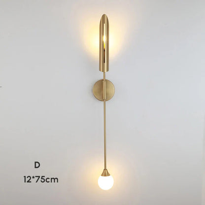 Apliques de pared de doble cabezal DecorBites™ para sala de estar moderna, dormitorio, restaurante, hotel y pasillo