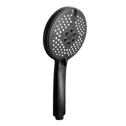 رأس دش DecorBites™ 3 في 1 لتعزيز الضغط مع قاعدة خرطوم - إنتاجية مياه كبيرة