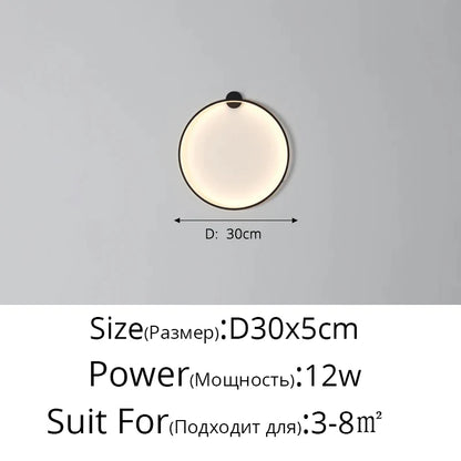 DecorBites™ LED Wall Lights: Modern Sconces for Living Dining Bedroom Home Decor