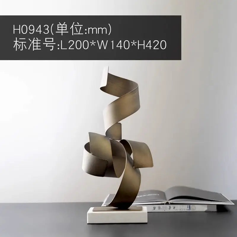 زخارف هندسية من الحديد المطاوع من DecorBites™ لديكور المنزل والمكتب