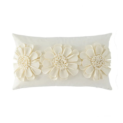 DecorBites™ Handmade Flower Cushion Cover - Light Luxury Decorative Pillows