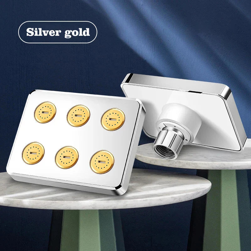 DecorBites™ High Pressure Rainshower Shower Head for Magic Water Flow in Bathroom