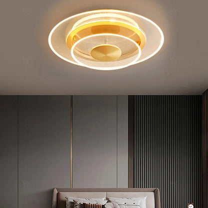DecorBites™ Double Layer 60CM LED Ceiling Light for Living Dining Room Bedroom