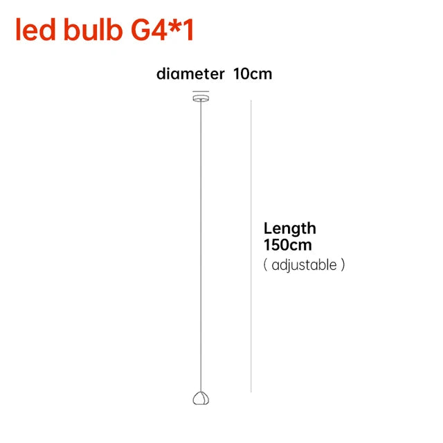 Lámpara de araña LED nórdica DecorBites™ Crystal Ball: Iluminación decorativa moderna para escaleras